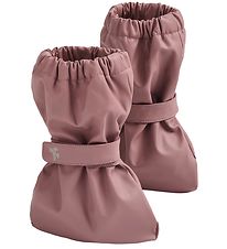 Wheat Outdoor Footies w. Fleece - PU - Como - Dusty Lilac