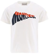 Moncler T-shirt - White w. Print