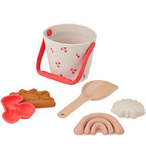 Liewood Strandset - Silikon - 6 Teile - Gilma - Kirschen/Sandy