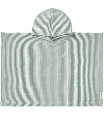 Liewood Badponcho - Paco - Pepparmynta/Creme De La Creme
