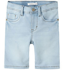 Name It Shorts - Noos - NkmTheo - Light Blue Denim