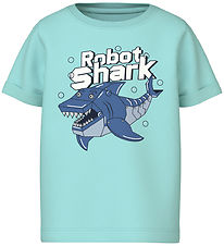 Name It Stuttermabolur - NmmVux - Blue Litur/Shark