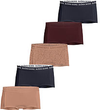 Björn Borg Hipsters - 5-Pack - Pink/Red/Black