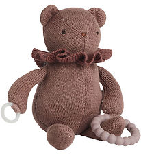 Smallstuff Activity Toy - Knitted - 17 cm - Dark Rose