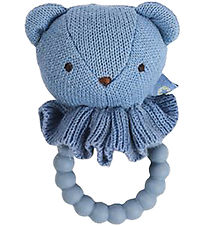 Smallstuff Bitskallra - Björn - Stickad - 10 cm - Blue