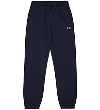 Champion Jogginghosen - Elastische Manschette - Navy m. Logo