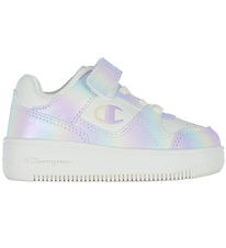 Champion Shoes - RD18 Pearl Low Cut - White/Purple/Blue
