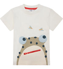 Hust and Claire T-shirt - Anton - Ivory w. Pocket