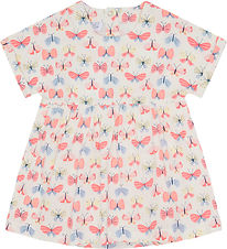 Hust and Claire Bodysuit w. Skirt - Kaja - Ivory w. Butterflies