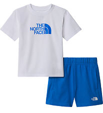 The North Face Shorts Set - T-shirt/Shorts - White/Hero Blue