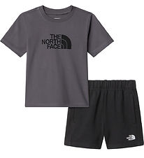 The North Face Shorts Set - T-shirt/Shorts - Smoked Pearl/Black