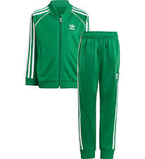 adidas Originals Tracksuit - Green w. White
