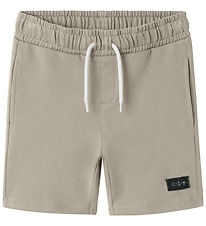 Name It Sweat Shorts - NkmFritzo - Iceland Fossil