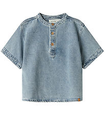 Lil' Atelier Shirt - NmmFundo - Medium+ Blue Denim