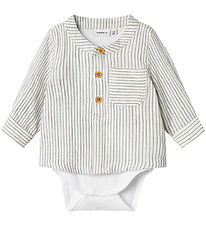 Name It Shirt Bodysuit l/s - NbmFedanne - Navy Blazer/Cloud Danc