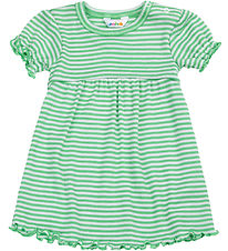 Joha Dress - Rib - Wool/Silk - Green