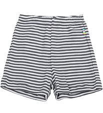 Joha Shorts - Rib - Wool/Silk - Dark Grey