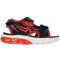 Geox Sandals w. Light - Ciberdron - Black/Red