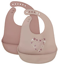 CeLaVi Bib - 2-Pack - Silicone - Burlwood