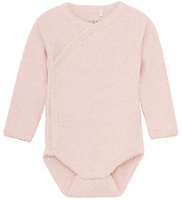 Fixoni Wrap Bodysuit l/s - Rib - Hushed Violet Melange