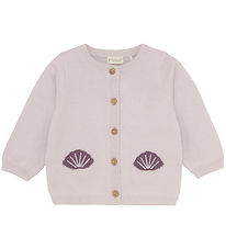 Fixoni Cardigan - Knitted - Gray Lilac