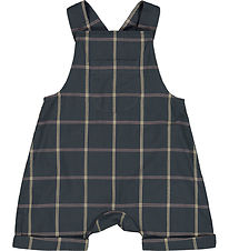 Müsli Overalls - Check - Night Blue/Cashmere
