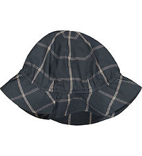 Müsli Bucket Hat - Check - Natt Blue/Cashmere