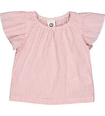 Müsli T-Shirt - Seersucker - Frill - Spülung Cream/Kaugummi