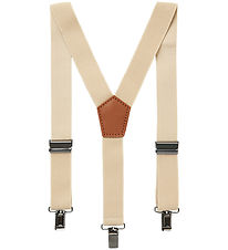Lil' Atelier Suspenders - NmmHarbour - Bleached Sand