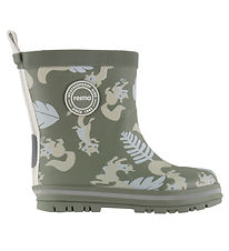 Reima Rubber Boots - Taika 2.0 - Green w. Print