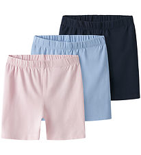 Name It Shorts - NmfVivian - 3-Pack - Navy Blazer/Serenity/Balls