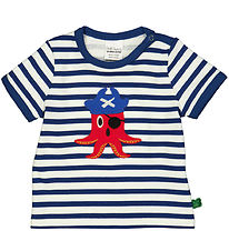 Freds World T-shirt - Baby - Almond/Navy