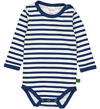 Freds World Bodysuit l/s - Almond/Navy