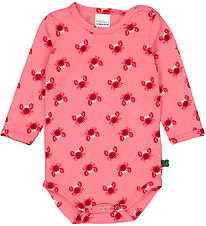 Freds World Bodysuit l/s - Pink/Red/Navy