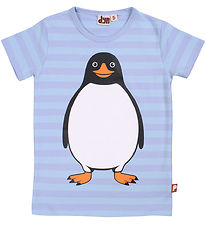 ANIMALS T-shirt - AnimalGrowl - Purple/Baby Blue Penguin