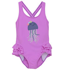 Color Kids Badeanzug - Iris Orchid