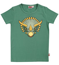 ANIMALS T-shirt - AnimalsGrowl - Fatique Green Triceratops