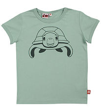 ANIMALS T-shirt - AnimalsHide - Herb Green Outline Sea Turtle