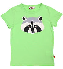 ANIMALS T-shirt - AnimalHide - Bright Green Vaskebjoern