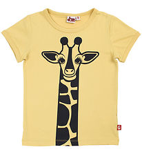 ANIMALS T-shirt - AnimalsHide - Faded Yellow Giraffe