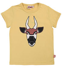 ANIMAL T-shirt - AnimalHide - Faded Yellow Bongo Antelope