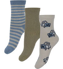 Name It Socken - 3er-Pack - NmmDekla - Peyote/Spring Lake/Elmwoo