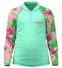 Funkita Swim Top - UV50+ - Zippy - Tropic Palm
