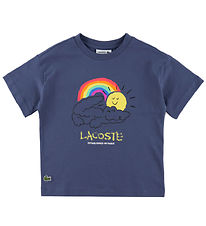 Lacoste T-shirt - Violet w. Print