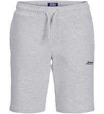 Jack & Jones Sweat Shorts - JpstGordon - White Melange