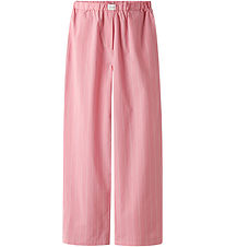 LMTD Trousers - NlfHelles - Poplin - Peony/Pink Marshmellow