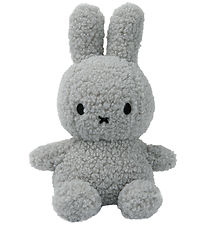Bon Ton Toys Soft Toy - 23 cm - Miffy ECO Teddy - Light Grey