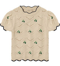 Fliink T-shirt - Knitted - Mela - Sandshell