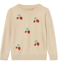 Fliink Blouse - Knitted - Favo - Sandshell