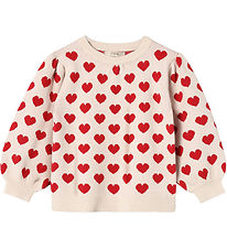 Fliink Blouse - Knitted - Alon - Pompeian Red/Sandshell